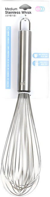 스타베이커리 스텐 거품기 중형, 1개