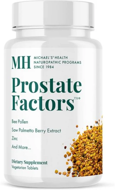Michael's Health Naturopathic Programs Prostate Factors - 60 Vegetarian Tablets - Nutrients for Th, 120 Tablets, 1개, 60정 - 쿠팡