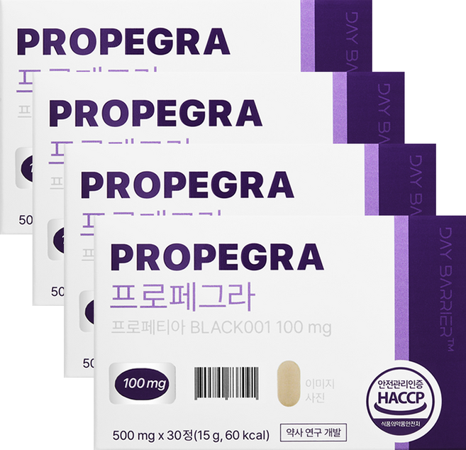 데이배리어 프로페그라, 30회분, 4개
