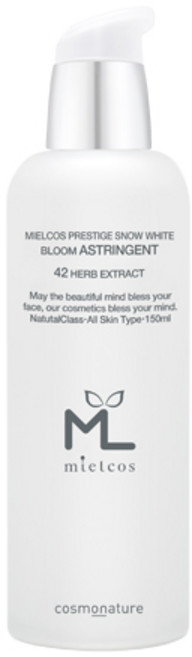 미엘코스 스노우화이트 블룸 아스트린젠트, 1개, 150ml