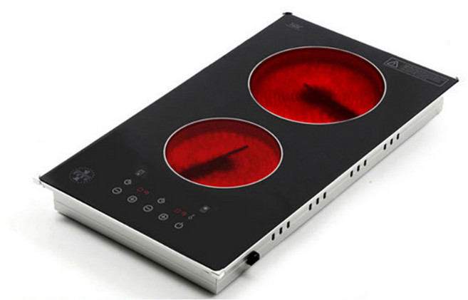 써니테크 ER-200T/ST-200T 2구 빌트인 하이라이트 가정용 원룸 오피스텔 사무실 전기레인지 전기렌지 전기쿡탑, ER-200TC/ST-200TC