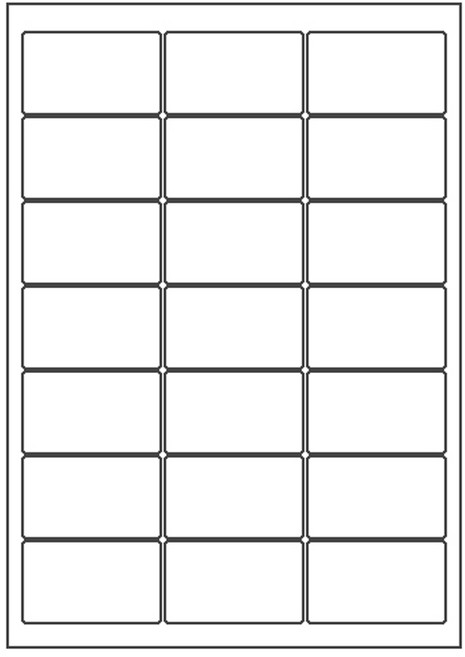 오피스라벨 A4 스티커라벨지 1권 100매 흰색 폼텍 규격 호환 주소라벨 분류표기 우편발송 물류관리 바코드라벨 라벨지 라벨용지, 21칸