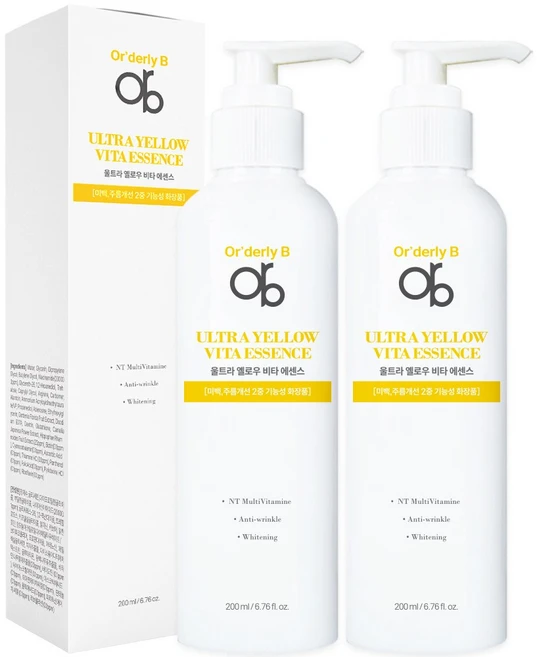 ORB 울트라 옐로우 비타민 에센스, 2개, 200ml - 쿠팡