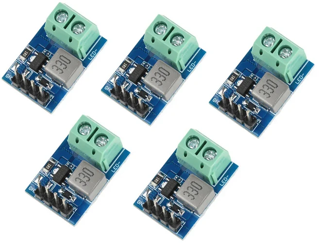 쿠쿠스토어 1-5PCS PT4115 LED 정전류 보드 드라이버 출력 모듈 DC 12V PWM 디밍 스텝다운, 01 5PCS