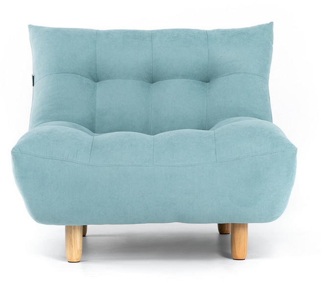 [수량한정 추가즉시할인] 에보니아 바운스 방수패브릭 1인 3인 소파 쇼파 (1인/3인 중 옵션선택), 1인 민트블루