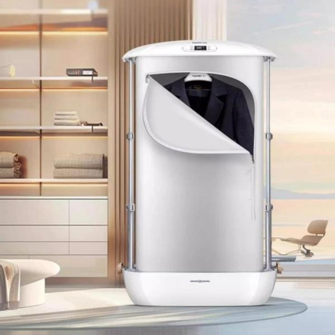 의류건조기 가정용 자동 스팀 주름 건조기 옷걸이 다림질 기계 의류 건조기 스티머 220V, 01 TJ-861E, 03 영국