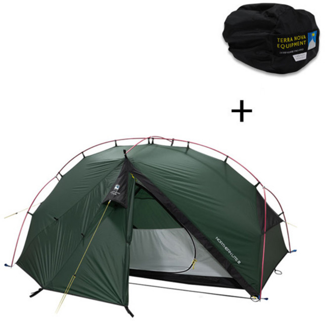 테라노바 노던 라이트 2 백패킹텐트 풋프린트 포함, 상세 설명 참조