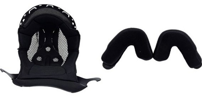 NHK N1 安全帽內襯 頭頂頭襯 臉頰三角 半罩帽 原廠專用配件, 頭襯