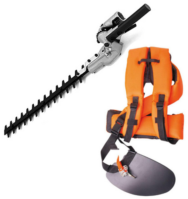 리벤토 부착 트리머+UD-BCH1 견착식 예초기용 하네스 악세서리 전동 엔진 충격 완화 멜빵 어깨 보호 끈, 1개