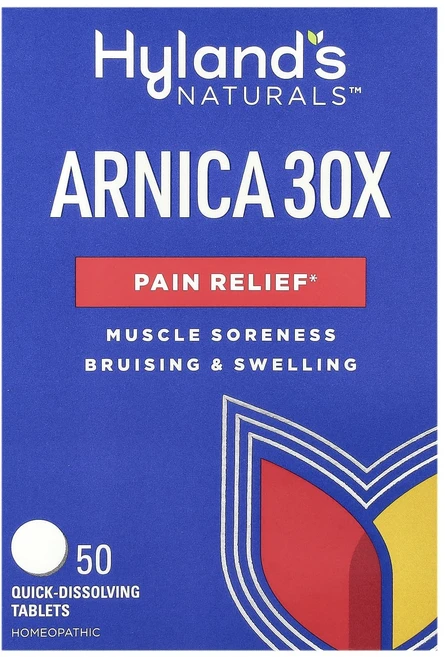 Hyland's Naturals 아르니카 30X 빠른 용해 정제 50정, HylandsNaturals아르니카30X빠른용해정제50, 1개 - 쿠팡