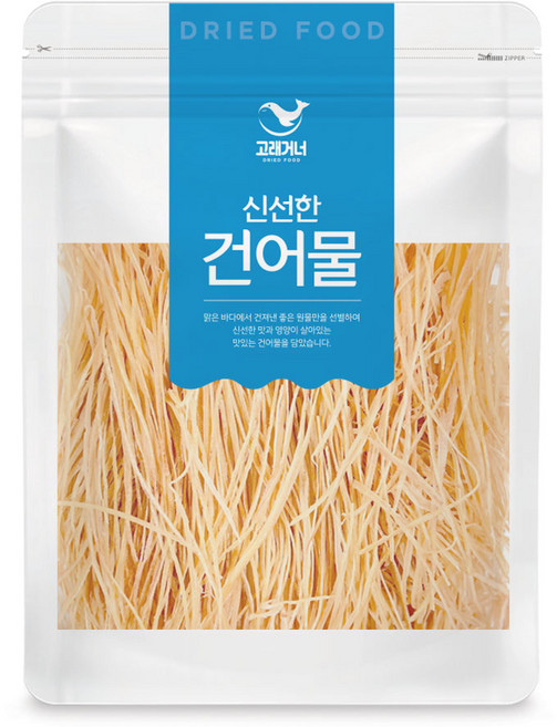 고래거너 국내가공 오징어실채, 1개, 1kg