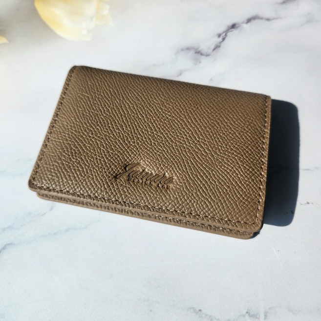 자스나로 BRO-2 얇은지갑 슬림한 미니 교통 가죽 카드지갑 NFC 중복인식방지 특허