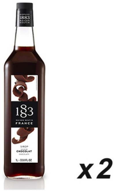 1883 초콜렛 시럽, 1L, 2개