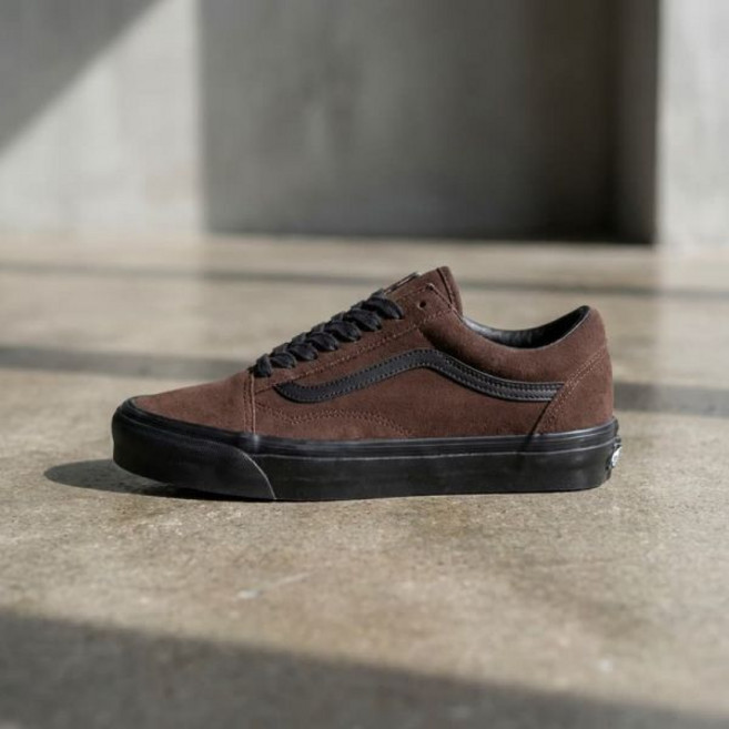 반스 프리미엄 올드스쿨 LX - 스웨이드 블랙 브라운 VN000D56YS81