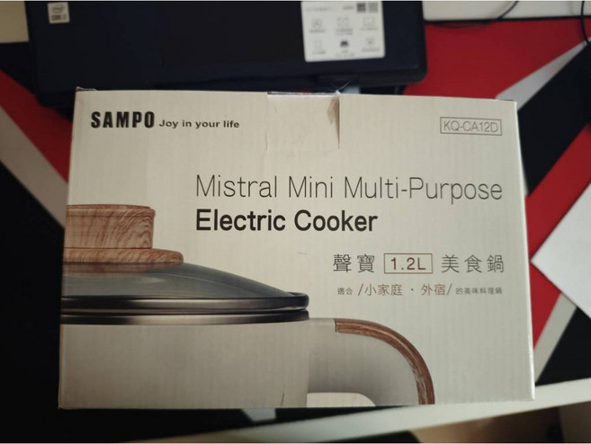 SAMPO聲寶 1.2公升多功能美食鍋 KQ-CA12D