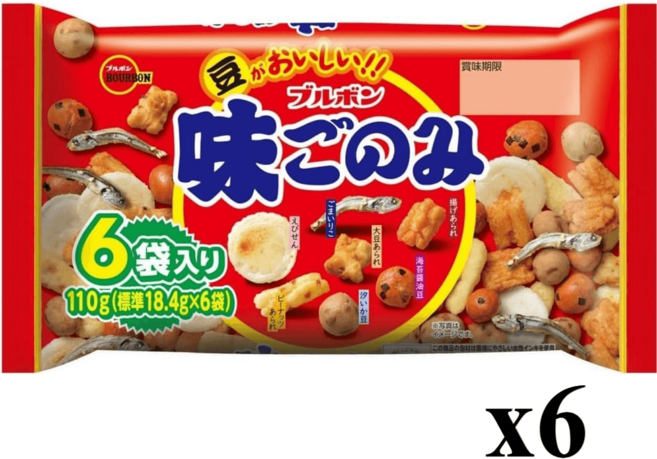 일본 술안주베스트 부르봉 아지고노미 110g 일본술안주, 1개