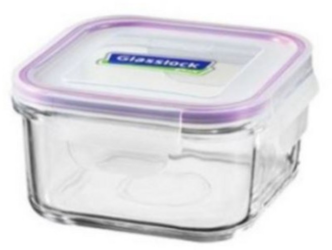 글라스락 퍼플 에디션 정사각 밀폐용기