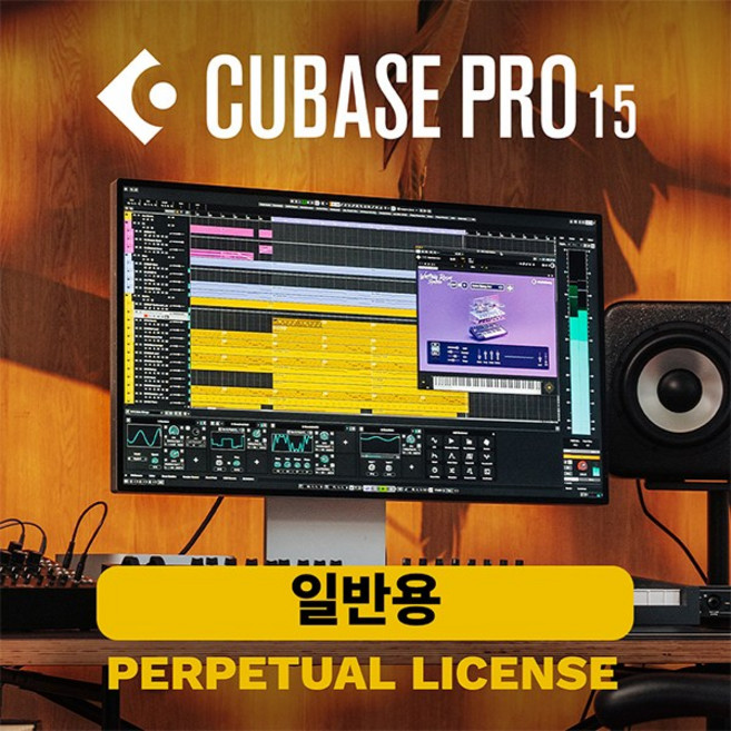 스테인버그 Steinberg Cubase Pro 15 큐베이스 프로 15 일반용 DAW