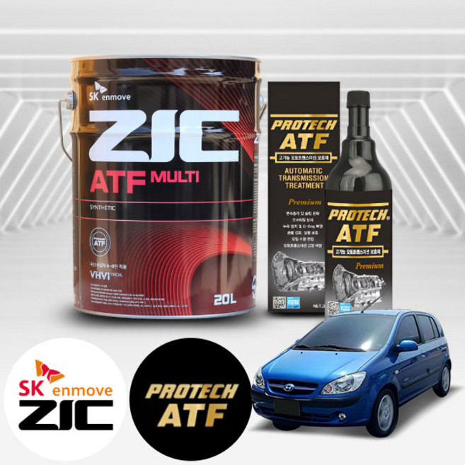 클릭 1.5 디젤 지크 ATF 멀티 미션오일 20L+프로텍 미션보호제