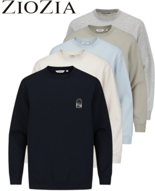 [매장발송]지오지아 라운드 넥 맨투맨-베이직 아이템