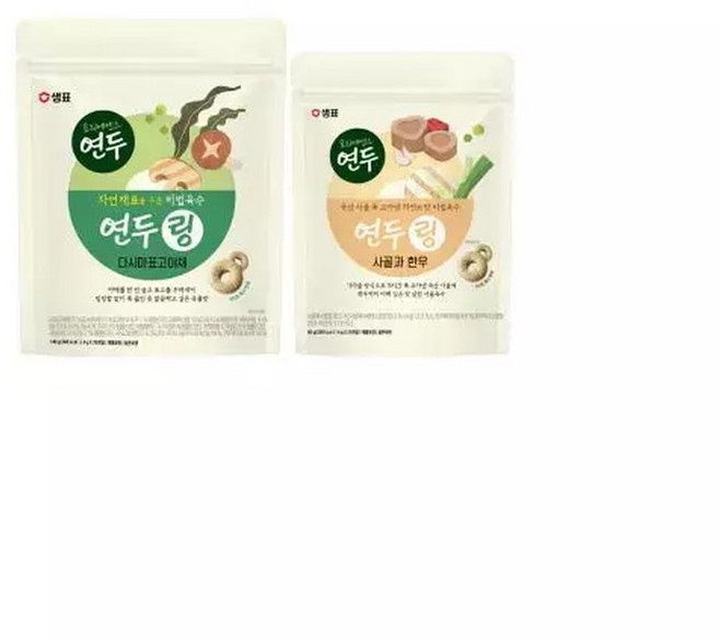 샘표 연두링 다시마야채 140g+한우사골 80g (총55개입) 951808, 55개