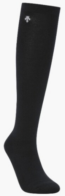 [데상트 골프] 데상트골프양말 VQA DR12WFSO11-BLKG 여성 베이직 로고 니삭스 / BLACK, FR