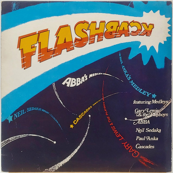 [중고LP] FLASHBACK 플래시백 (MEDLEY- ABBA PAUL ANKA NEIL SEDAKA) LP, 1