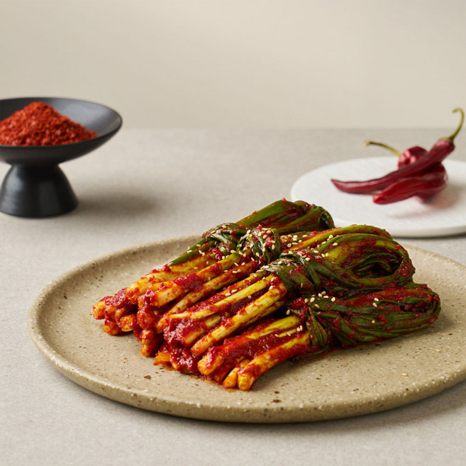 더품담 국산 파김치 조미료 무첨가 HACCP, 1개, 400g