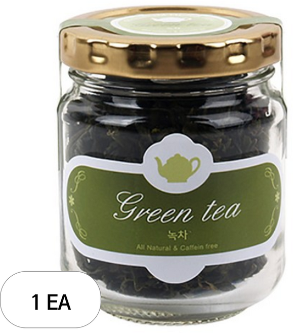 아름드레 유리병 녹차 세작, 30g, 1개, 1개입