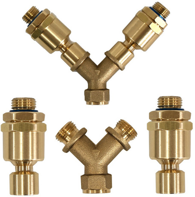 농약대 농약분무기노즐 곡자 니플 연결부품 부속 라운드 조인트 E-5, E-7 라운드조인트 Y자세트, 1개