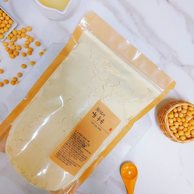 꼬숩네 무첨가 생두유 비건 소이라떼 콩물 콩가루 백태 두유가루, 1개, 300g