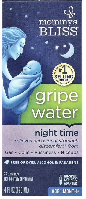 Mommy's Bliss 나이트 타임 그라이프 워터 1개월 이상 120ml(4 fl oz), MommysBliss나이트타임그라이프워터1개월이상120, 1개, 120ml - 쿠팡