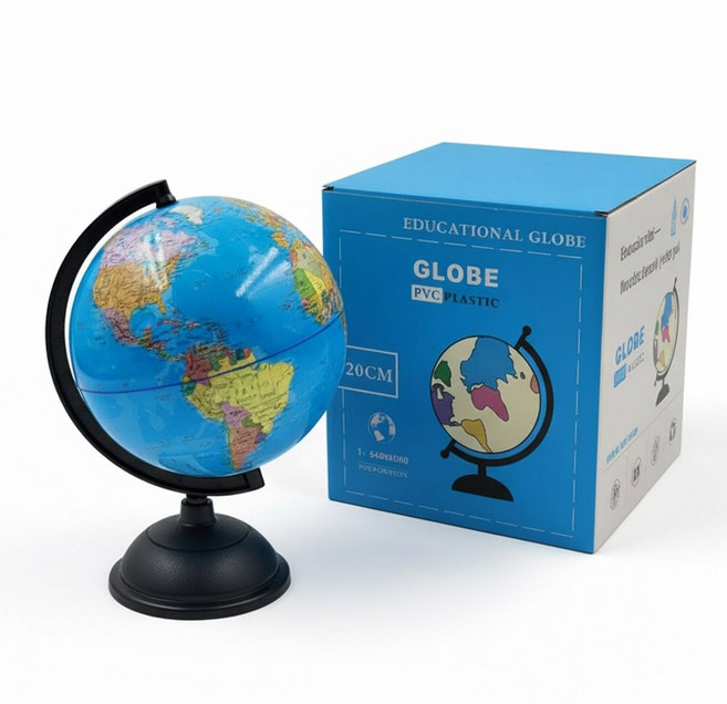 어린이 학습용 LED 별자리 지구본 AR 3D 입체 세계지도