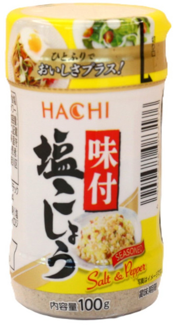 하치 가는 맛 소금후추 블랜딩 후추 저염소금(삼계탕 삼겹살 요리밑간 등) 하찌, 100g, 1개