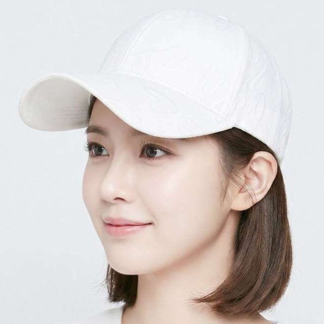 야구모자 남성 여성 볼캡 반짝이 LOVE 패턴