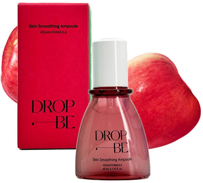 드롭비 앰플 사과 매끈결광 빛나는 빨강 앰플 에센스 + 니플패치, 2개, 40ml
