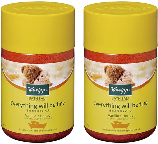 크나이프 배스솔트 에브리띵 윌 비 파인 바닐라 & 허니향, 850g, 2개
