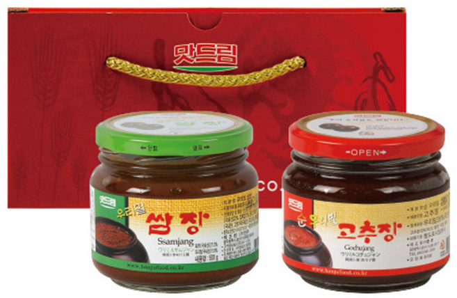 한주 우리밀고추장 선물세트 A호, 1세트, 1kg