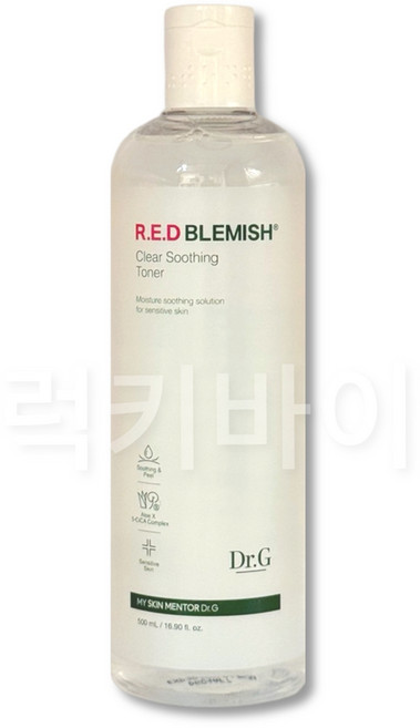 닥터지 레드 블레미쉬 클리어 수딩 토너, 500ml, 1개