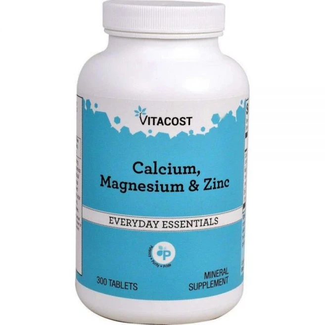 Vitacost Calcium Magnesium & Zinc - 300 Tablets, Vitacost Calcium Magnesium & Z, 1개, 300정 - 쿠팡