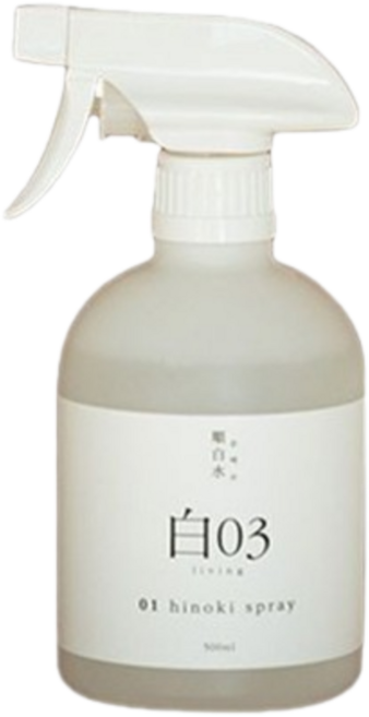 순백수 편백 스프레이 탈취제 500ml (섬유향수 드레스퍼퓸), 1개