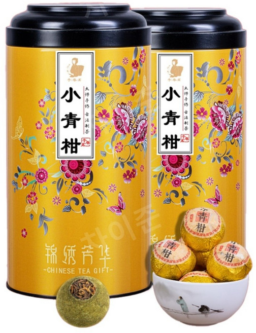 소청감 보이차 500g 신회 진피 찹쌀향 귤보차 숙차, 1개입, 1개