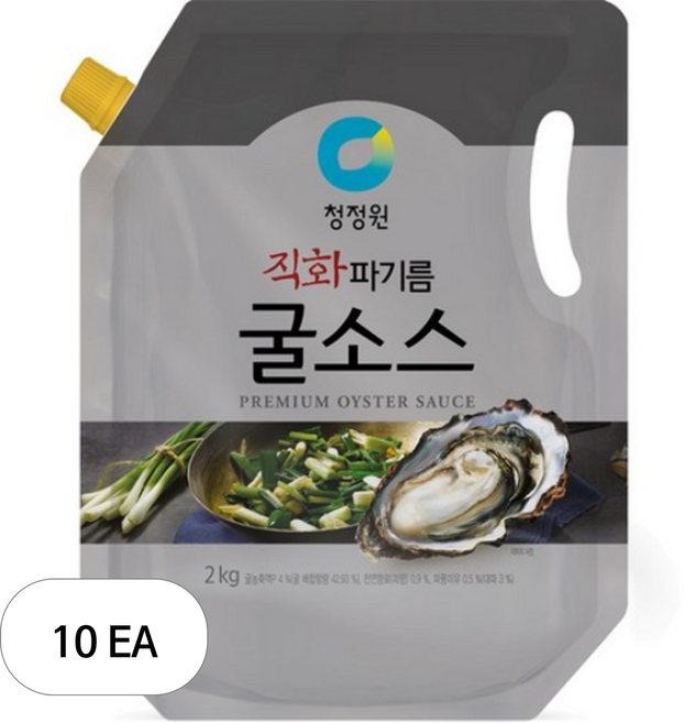 대상 청정원 직화 파기름 굴소스, 2kg, 10개