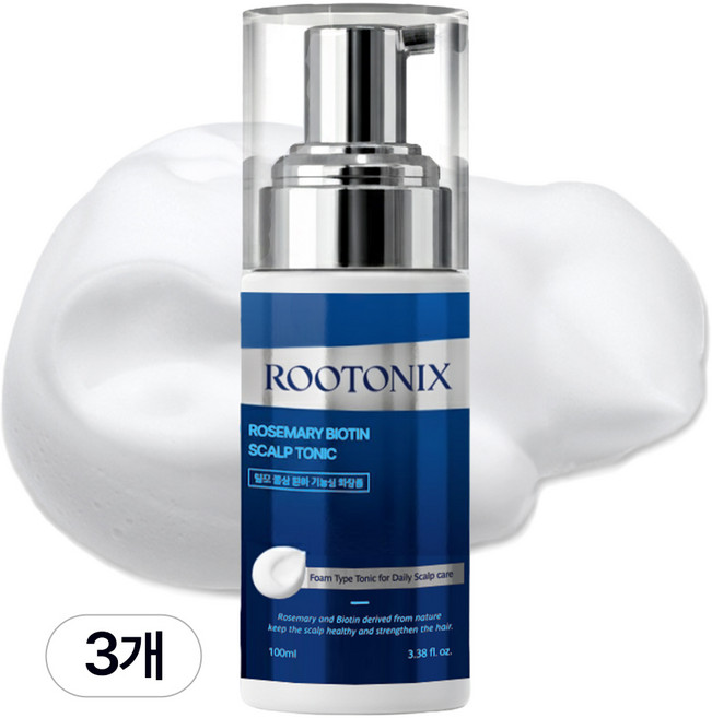 쿠팡특가 루블리스 로즈마리 스칼프 탈모 헤어 토닉 두피 에센스, 3개, 100ml
