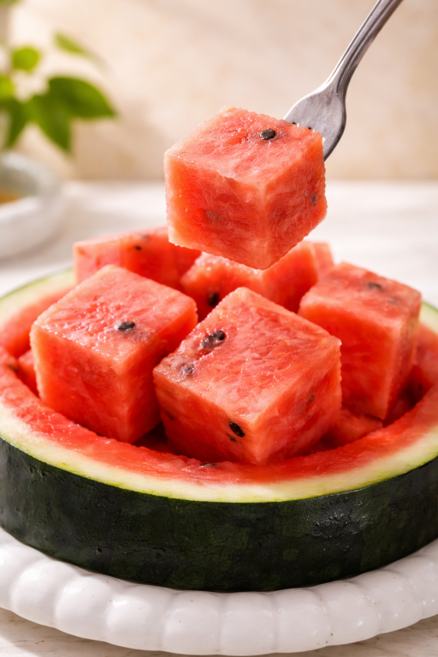 꿀범벅 흑수박 진주 수박 블랙수박, 1개, 3-4KG