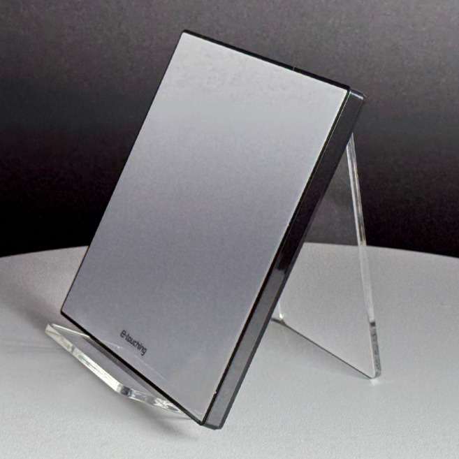 이터칭 데코 전등 매입 콘센트 블랙 실버 B-IPS, 5. 블랭크 플레이트 2개용, 블랙+실버