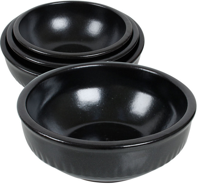 바이오 추어탕 DJ 도자기 업소용 찌개 냄비 뚝배기, 2호, 1개, 15cm