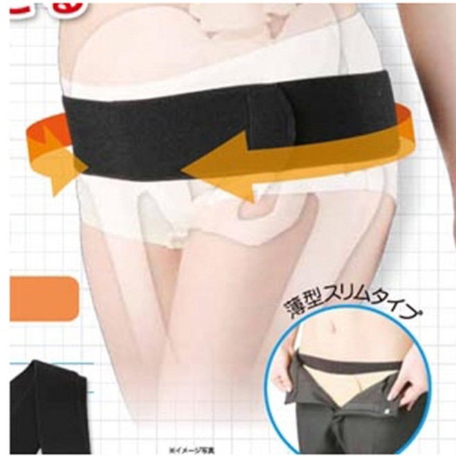 슬림형 골반 보정 벨트 골반교정밴드 압박 골반밴드 골반벨트 자세교정, 1개