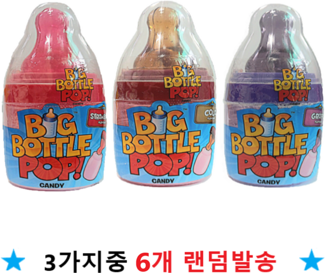 빅보틀팝, 32g, 6개
