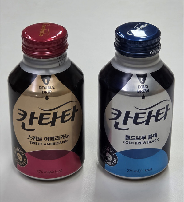 칸타타 콜드브루 블랙 275ml + 칸타타 스위트 아메리카노 275ml